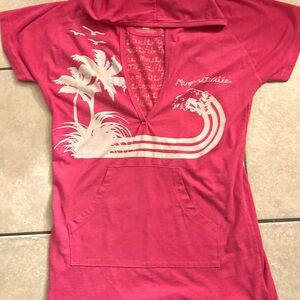 Margaritaville Coral Hoodie top